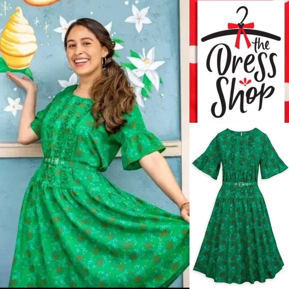 Disney Dresses & Skirts - DISNEY THE DRESS SHOP ORANGE BIRD DRESS RETRO DAPPER DAY